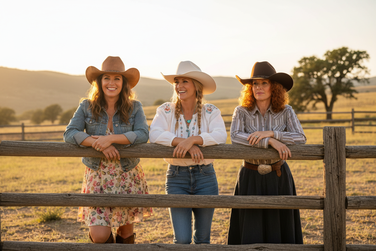 Women’s Cowboy Hat Shapes Guide: Styles, Meanings & How to Choose ...