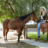 Sedona Tassle Bag In Saddle Brown