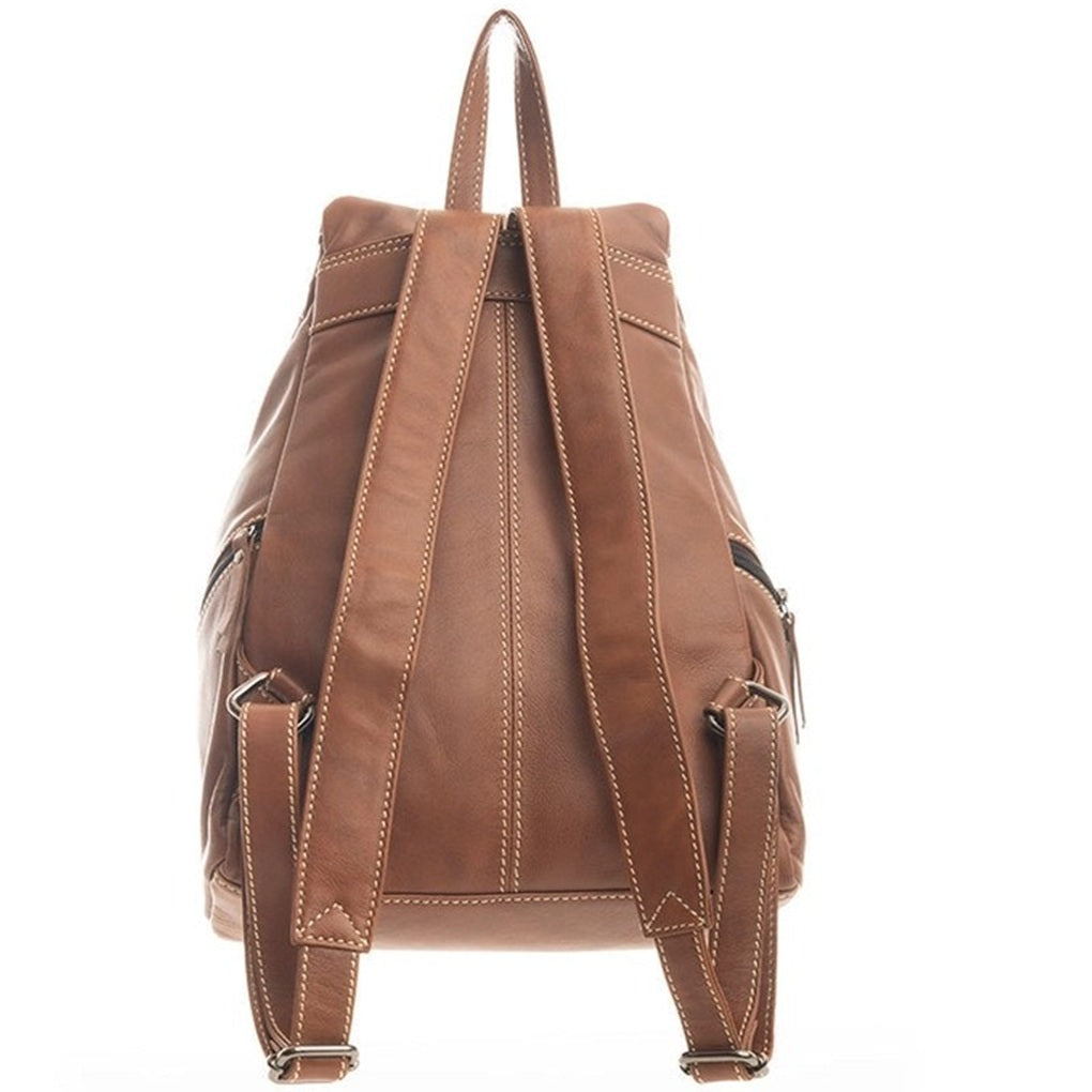Cinnamon Trail Leather Backpack Bag