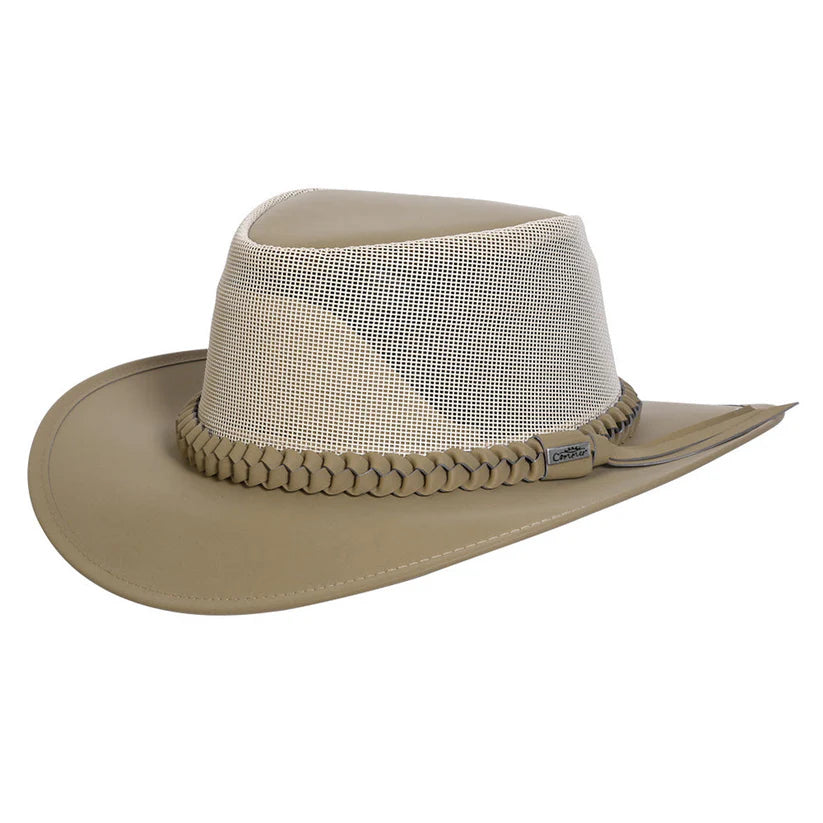 Aussie Golf Soakable Mesh Hat Khaki