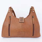 Genuine Leather Western Hobo Bag