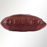 Genuine Leather Western Hobo Statement Bag