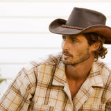 Maverick Leather Hat