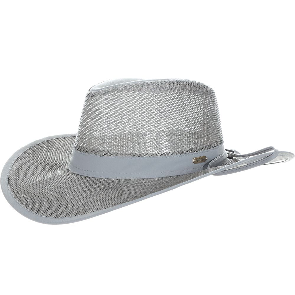 Stetson Montana No Fly Safari Hat in Willow Grey