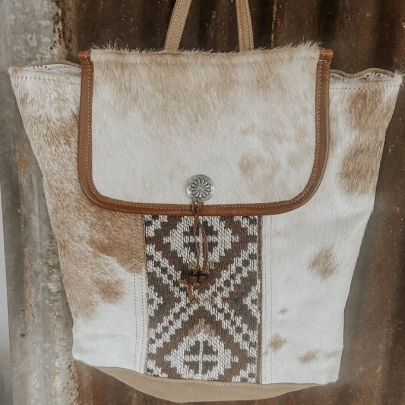 Cowhide Western Backpack Myra