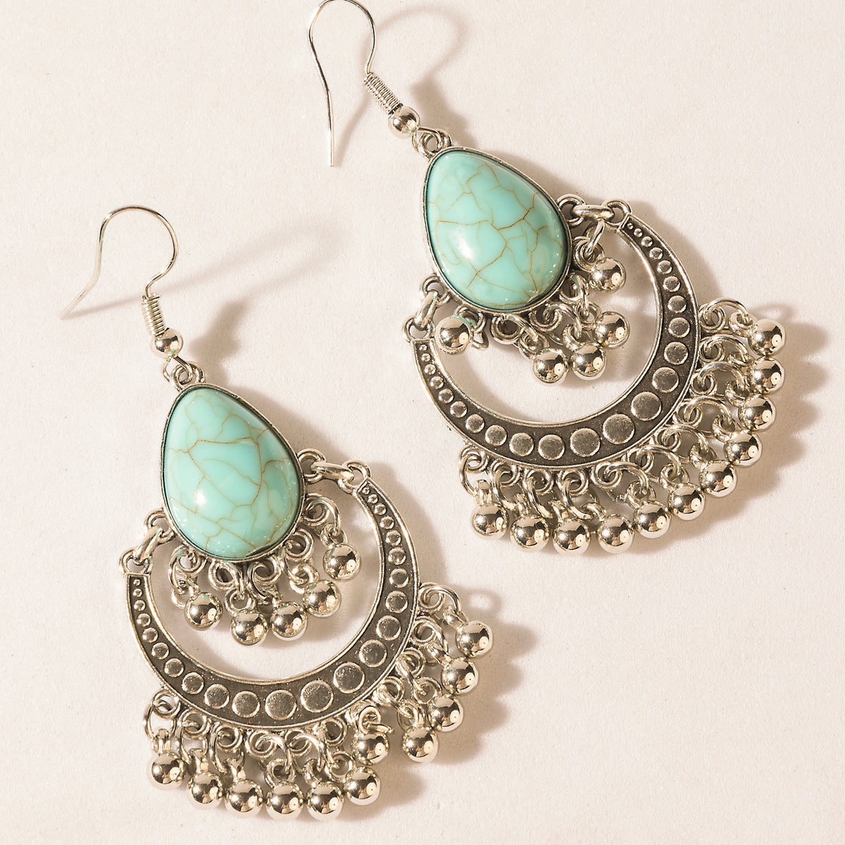 Canyon Charm Earrings in Sky Turquoise