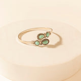 Grande Curl Cuff in Rain Silver