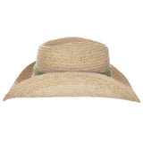 Women's Dusty Raffia Western Hat by Scala