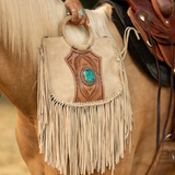 Sedona Tassle Bag in Suede Leather