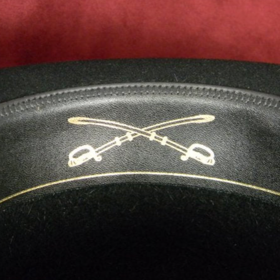 Stetson cavalry top hats