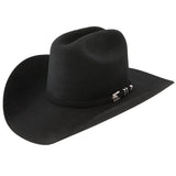 Stetson Apache Black 4X Felt Hat from the Buffalo Collection