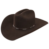 Stetson 72 Llano Chocolate 4X Wool Hat from the San Angelo Collection