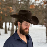 Stetson 72 Llano Chocolate 4X Wool Hat from the San Angelo Collection