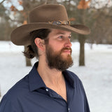 Stetson Blackthorne Oak Wool Felt Hat from the John Wayne Collection