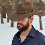 Stetson Blackthorne Oak Wool Felt Hat from the John Wayne Collection