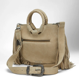 Sedona Tassle Bag in Suede Leather