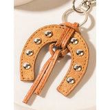 Frontier Fortune Keychain in Mojave Brown