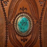Sedona Tassle Bag In Saddle Brown